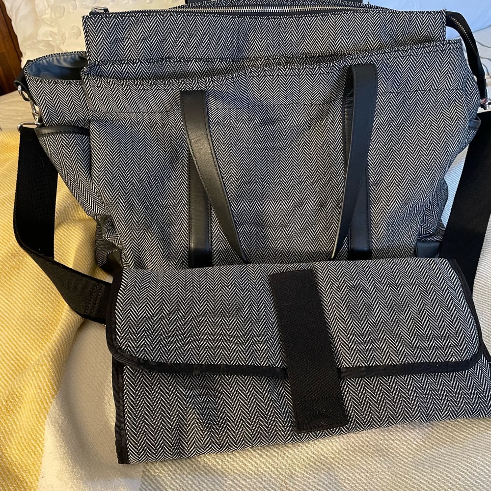 Classic diaper bag.